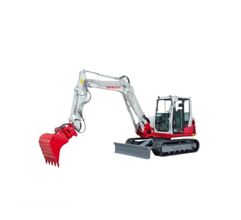 Hyra Grävmaskin 8-10 ton rotor